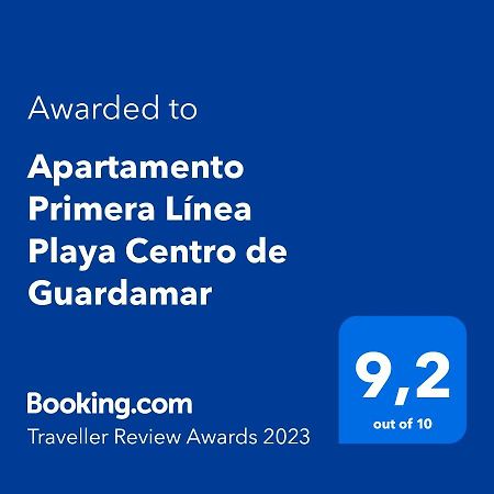 Apartamento Primera Linea Playa Centro De Guardamar Lejlighed Guardamar del Segura Eksteriør billede